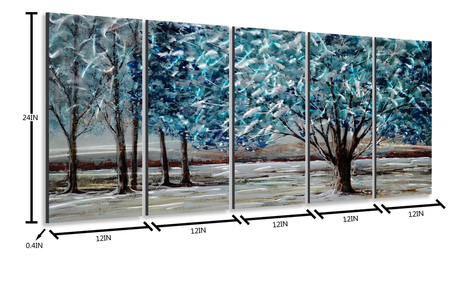 NdcSkyArt Tree of Life 3D Metal Wall Sculpture