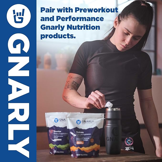 Gnarly Nutrition Vegan Plant Protein ??Vanilla Vegan Protein Powder, NSF Sport Certified ??Meal Replacement, Daily Nutritiional Boost ??Lactose Free Powder ??Vanilla, 28.2 oz