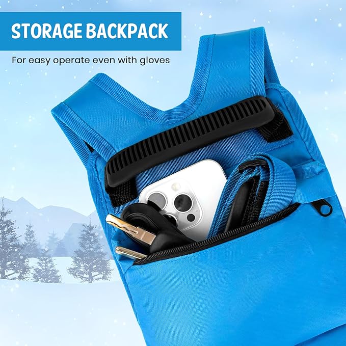 Ski Harness for Kids,Ski and Snowboard Training Harness with 2 Leashes & Backpack,Control Steer & Speed,Perfect for Beginners