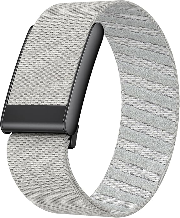 VeveXiao Stretchy Nylon Wristband Compatible with Whoop 5.0/Whoop MG Bands,Soft Stretchy Nylon Sports Loop Replacement Bands for Men Women, with Metal Frame Adjustable Connector