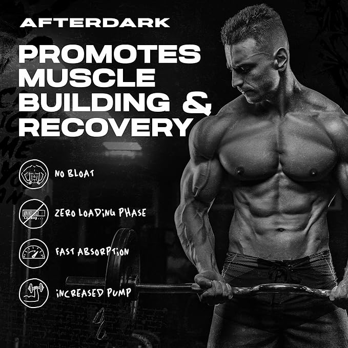 AfterDark Supplements Creation Creatine Monohydrate Powder, 10000mg Creatine Matrix Blend, Promotes Power, Endurance & Muscle Growth, GMP Certified, USA Made, 21 Servings, Snow Cone
