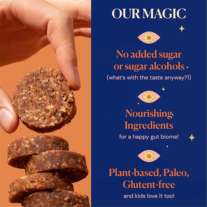 MAGICDATES Date Snack Bites | Lush Lemon Bar – 4 Bags (16 Servings) | Medjool Dates | Gluten-Free | Vegan | Paleo | No Added Sugar | Plant-Based Citrus Snack | Healthy On-the-Go Bites