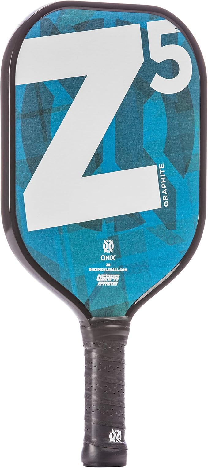 Onix Z5 Graphite Pickleball Paddle with Cushion Grip and Paddle Cover