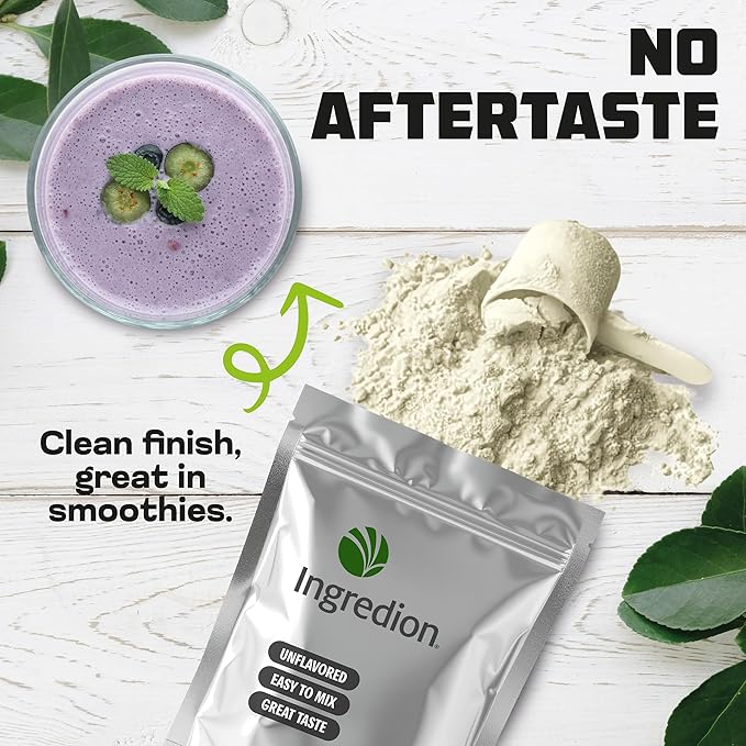 Premium Pea Protein Isolate Bulk pouch Non-GMO (8 lb)