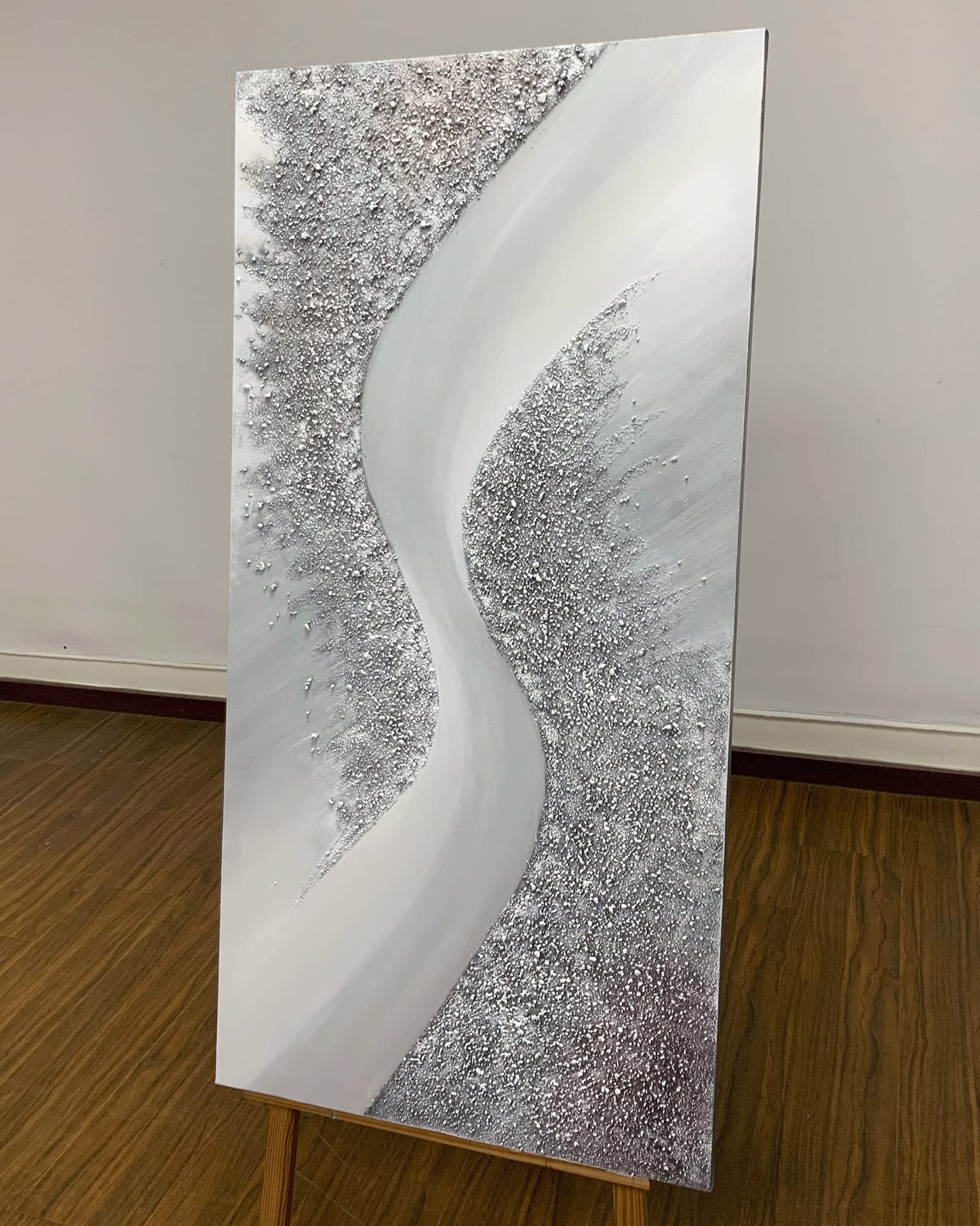 Yotree Paintings, 30X60 Inch Paintings Oil Hand Painting 3D Artwork Art Wood Inside Framed Hanging Wall Decoration Abstract Wall Art (30X60)