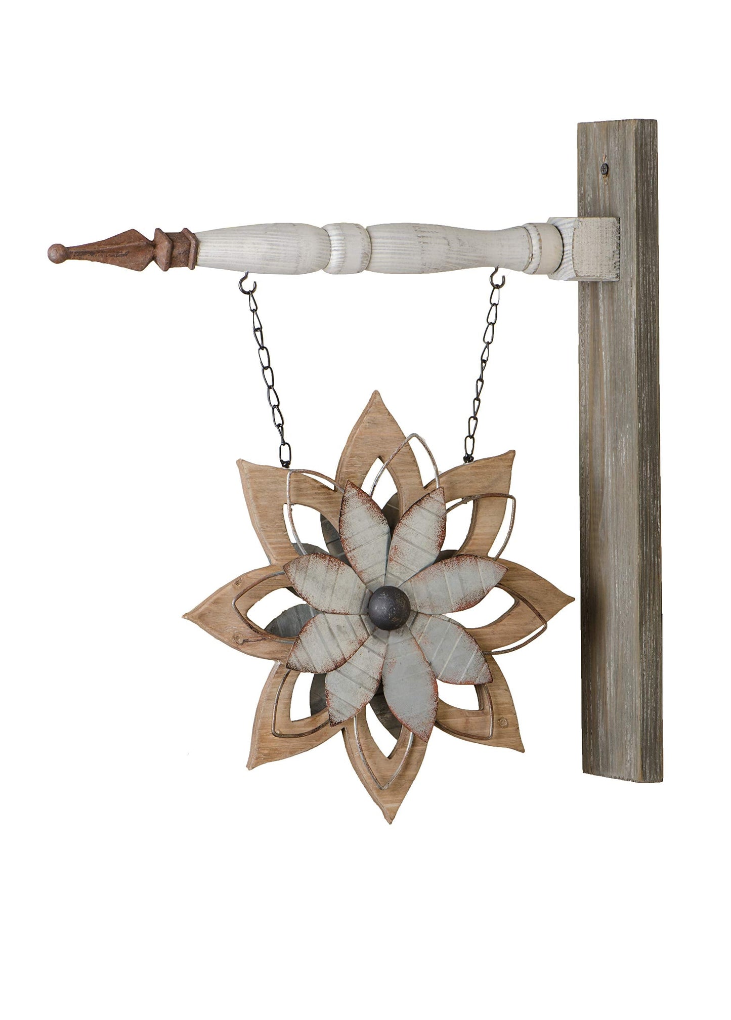 K&K Interiors Arrow Replacement Decorative Hanging Sign, Wood - 13648A
