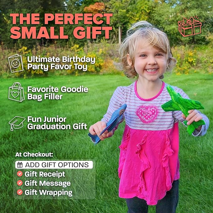 Airplane Toys for Kids: Stars & Stripes Foam Glider Plane Toy For Boys & Girls - USA Flag Design Gifts for Boys & Girls, Airplane Toy American Flag Model Color Airplanes for Outdoor Party Favor Toys