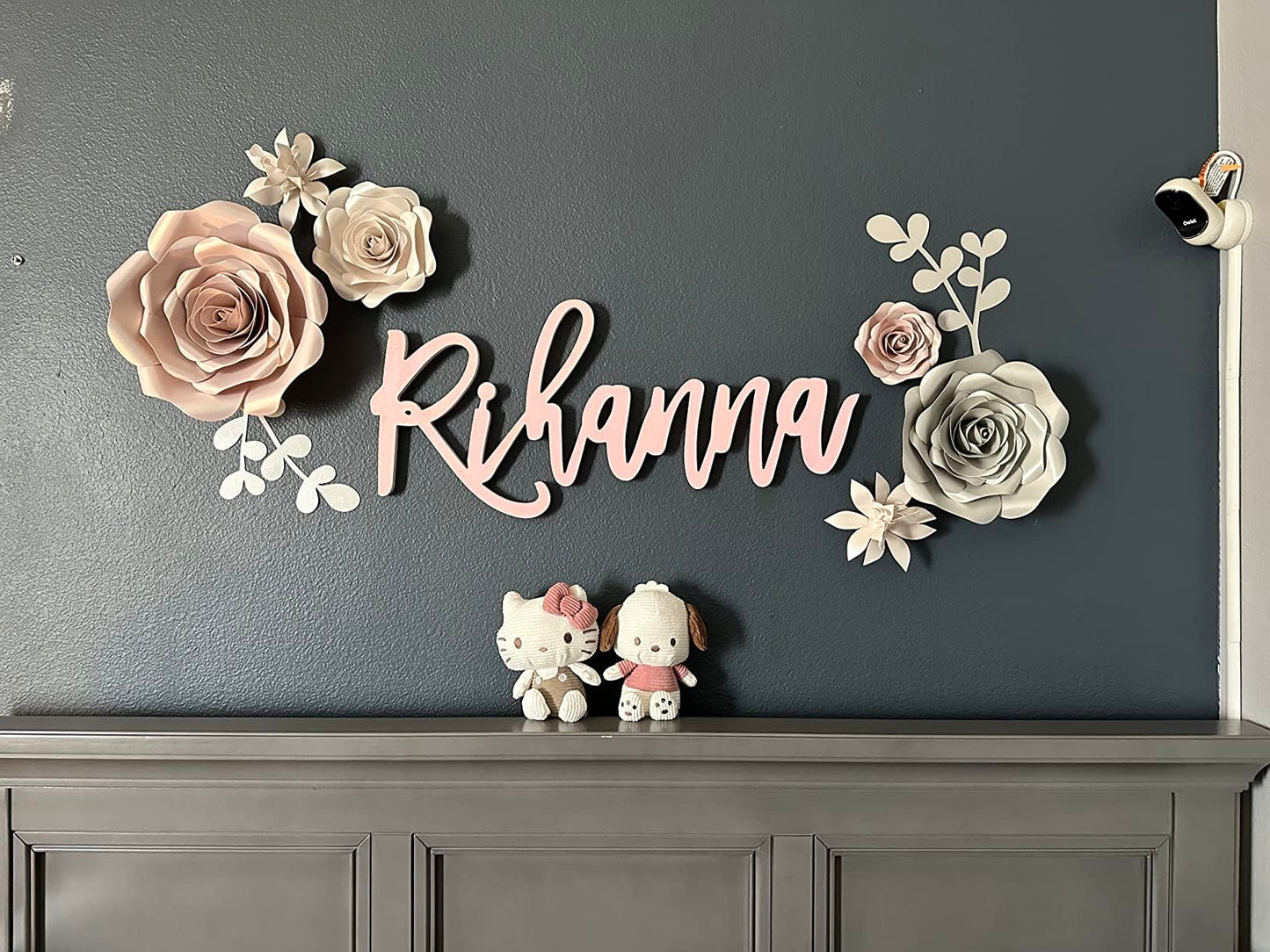 Personalized Custom Wood Name Sign, Nursery Name Signs, Family Wooden Baby Name Signs, Choice of Size & Fonts!