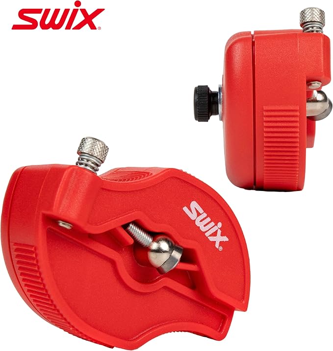 Swix Ski and Snowboard Touchup and Wax Kit - Comprehensive Winter Sports Maintenance Set with F4 Wax, Diamond Disc, Sidewall Cutter, Ceramic and Gummi Stones, Metal Scraper, Vise Set