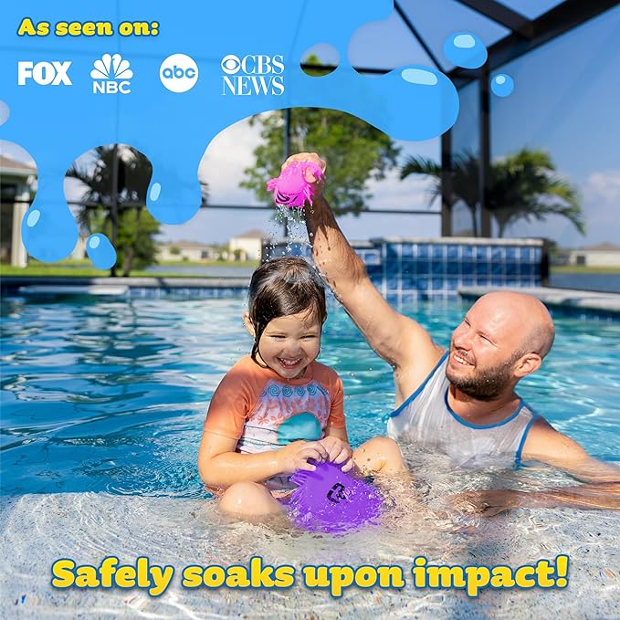 Beach Flying Disc Pool Toy: 2 Pack Water Discs for Kids - Soaks The Target On Impact - Best Outdoor Swimming Pool Toys for Kids - Fun Beach Games & Soft Game Water Toys For Girls Ages 4-8 8-12 +