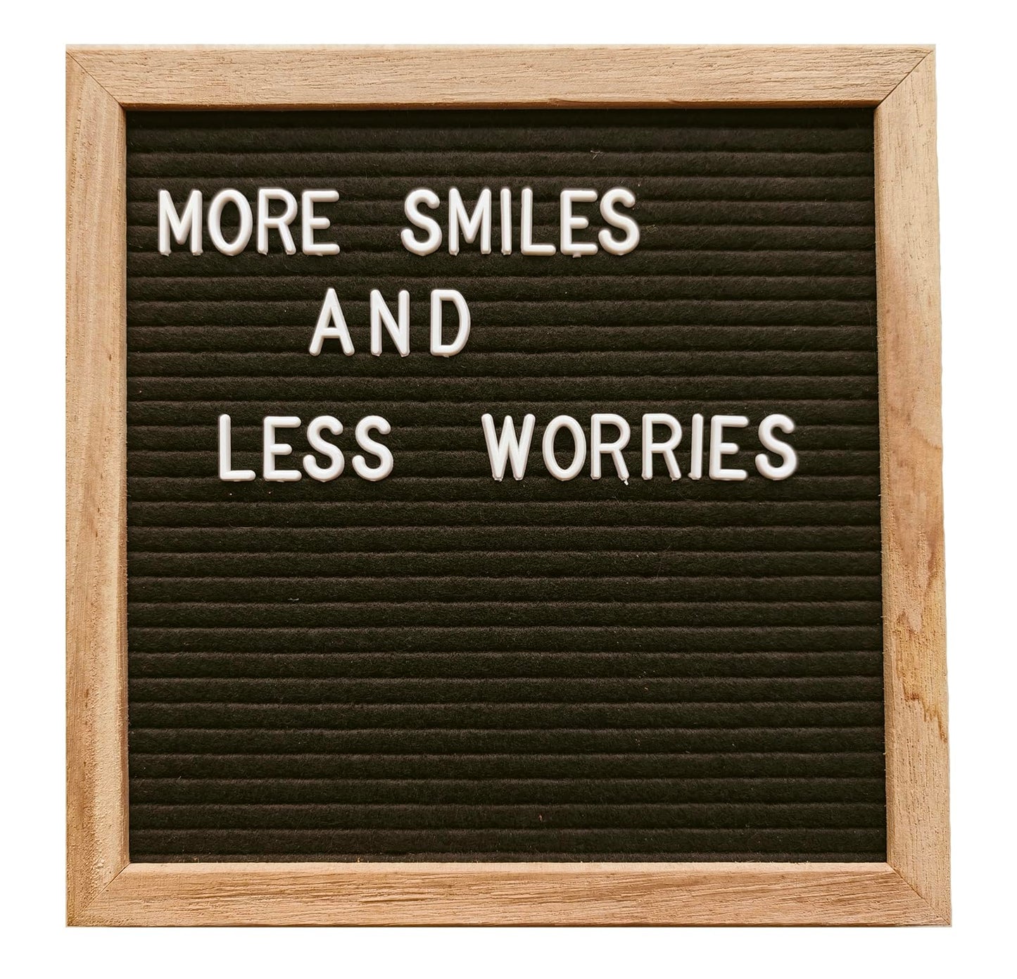 10 x 10 inch Felt Board Felt Letter Board Sign, Message Board Word Board Letter Boards Sign Bulletin Board Letters, Pregnancy Announcements Baby Announcement Sign (Black)