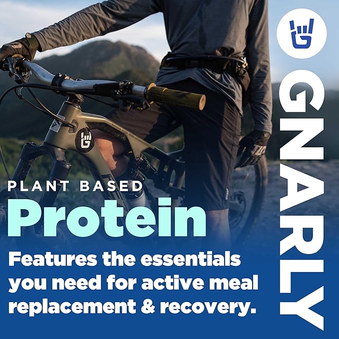 Gnarly Nutrition Vegan Plant Protein ??Vanilla Vegan Protein Powder, NSF Sport Certified ??Meal Replacement, Daily Nutritiional Boost ??Lactose Free Powder ??Vanilla, 28.2 oz