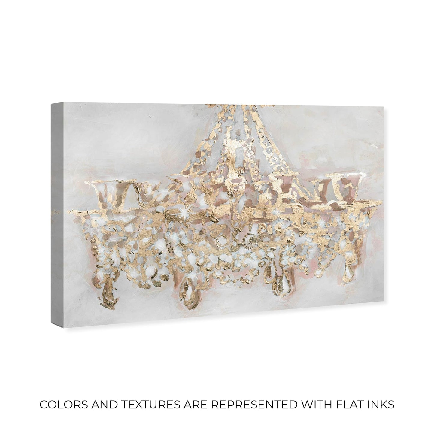The Oliver Gal Artist Co. Fashion and Glam Wall Art Canvas Prints 'Candelabro'