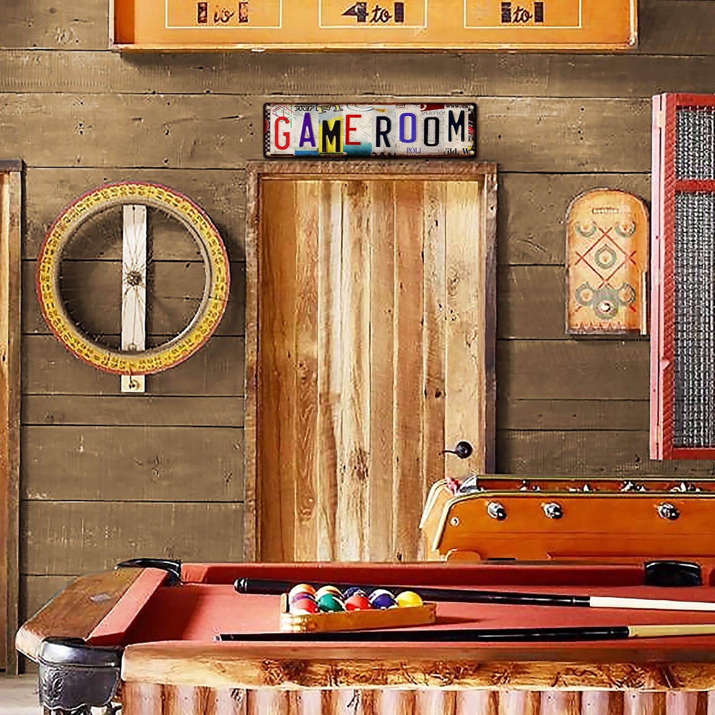 Gaming Accessories Room Decor – Cool Gamer Gifts for Men, Teens, and Boys Ages 8 –12– Funny Game Room Sign Desk Accessories Wall Art