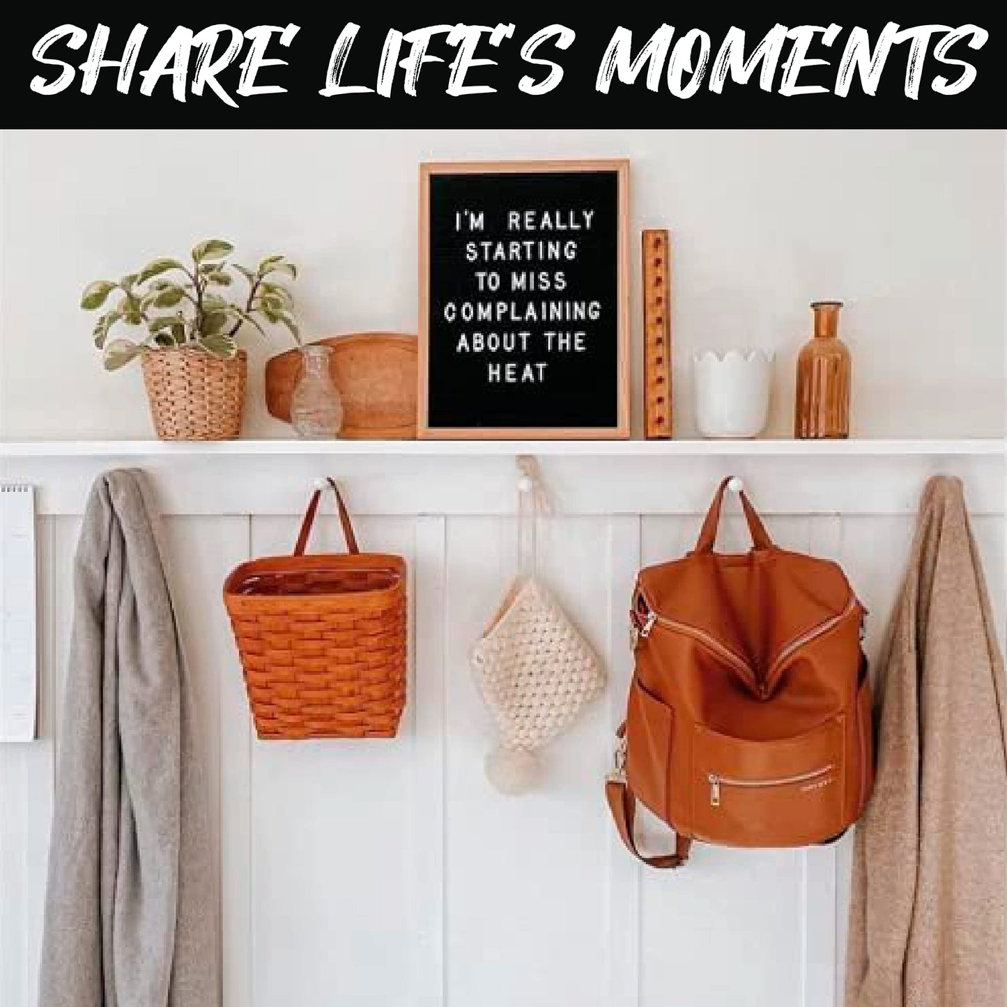 Black Felt Letter Board 16x20 Inches, Changeable Letter Board Plus 348 White Plastic Letters, Warm Oak Frame Wooden Letter Board w/Sawtooth Wall Hanger + Drawstring Pouch For Letterboard Letters