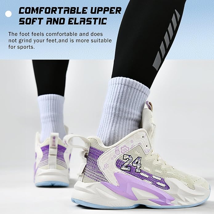 Men Basketball Shose Breathable Men Non Slip Outdoor Fashion Sneakers