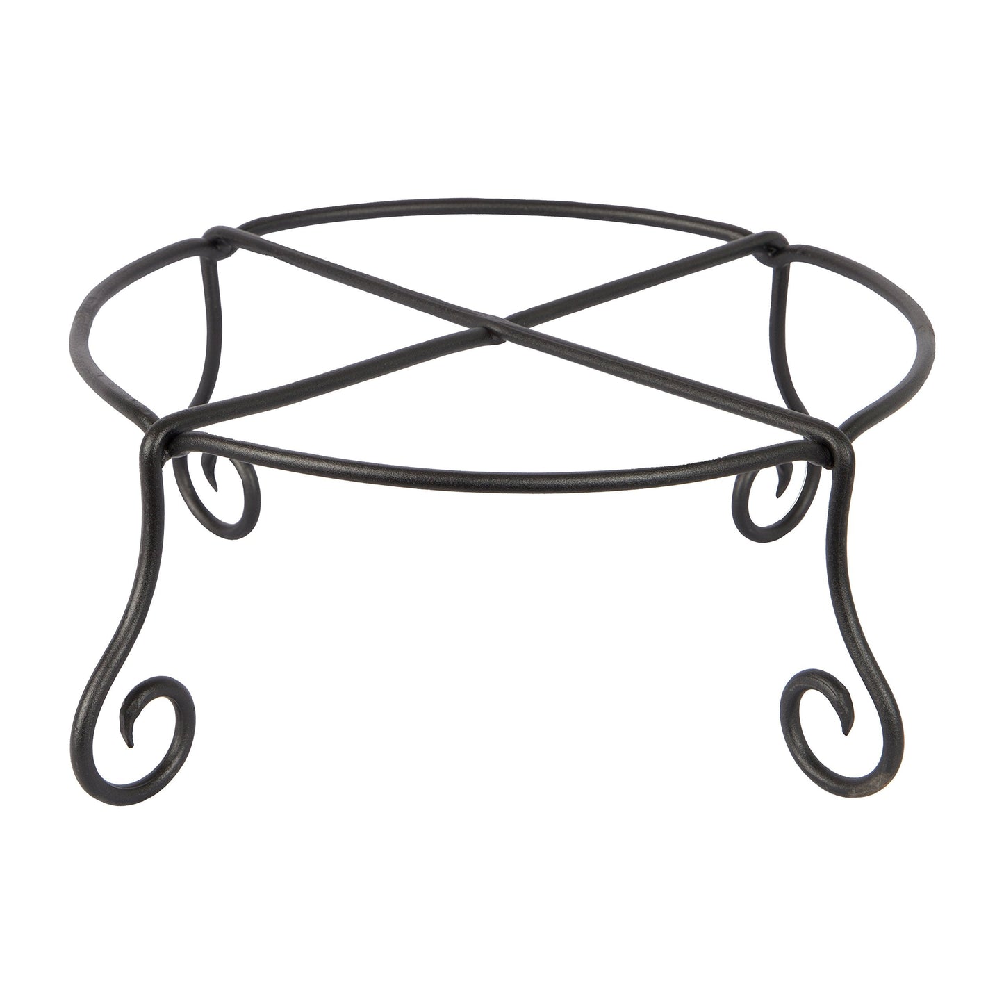 Achla Designs Piazza Flower Pot Plant Stand, Large,Black