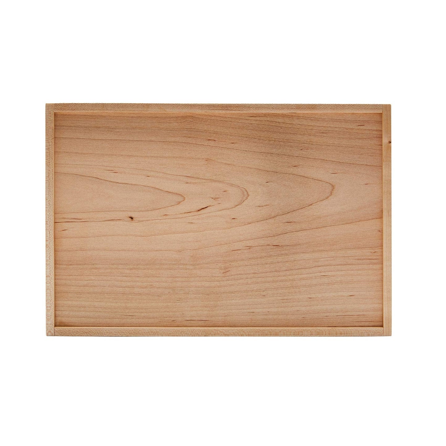 pandapark Wood Organizer Tray,Black Walnut,Desk & Drawer Storage Box (Maple Master)