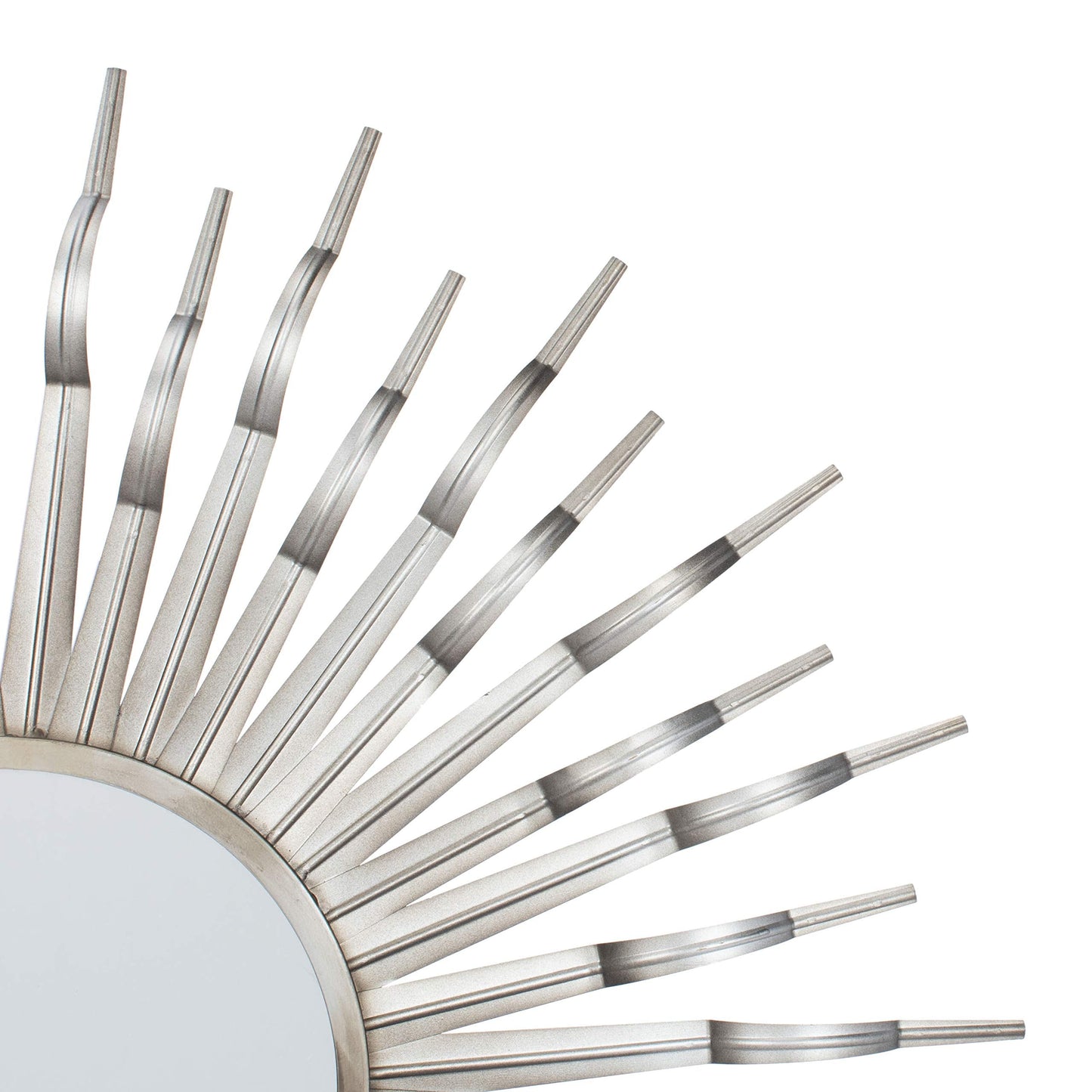 Safavieh Home Naya Gunmetal Sunburst 36-inch Decorative Accent Mirror
