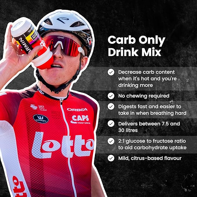 Precision Fuel PF Carb Only Drink Mix - High Carbohydrate Powder for Energy, Vegan, 120g Carbs per Litre - Mild Citrus Flavor (1-Pack)