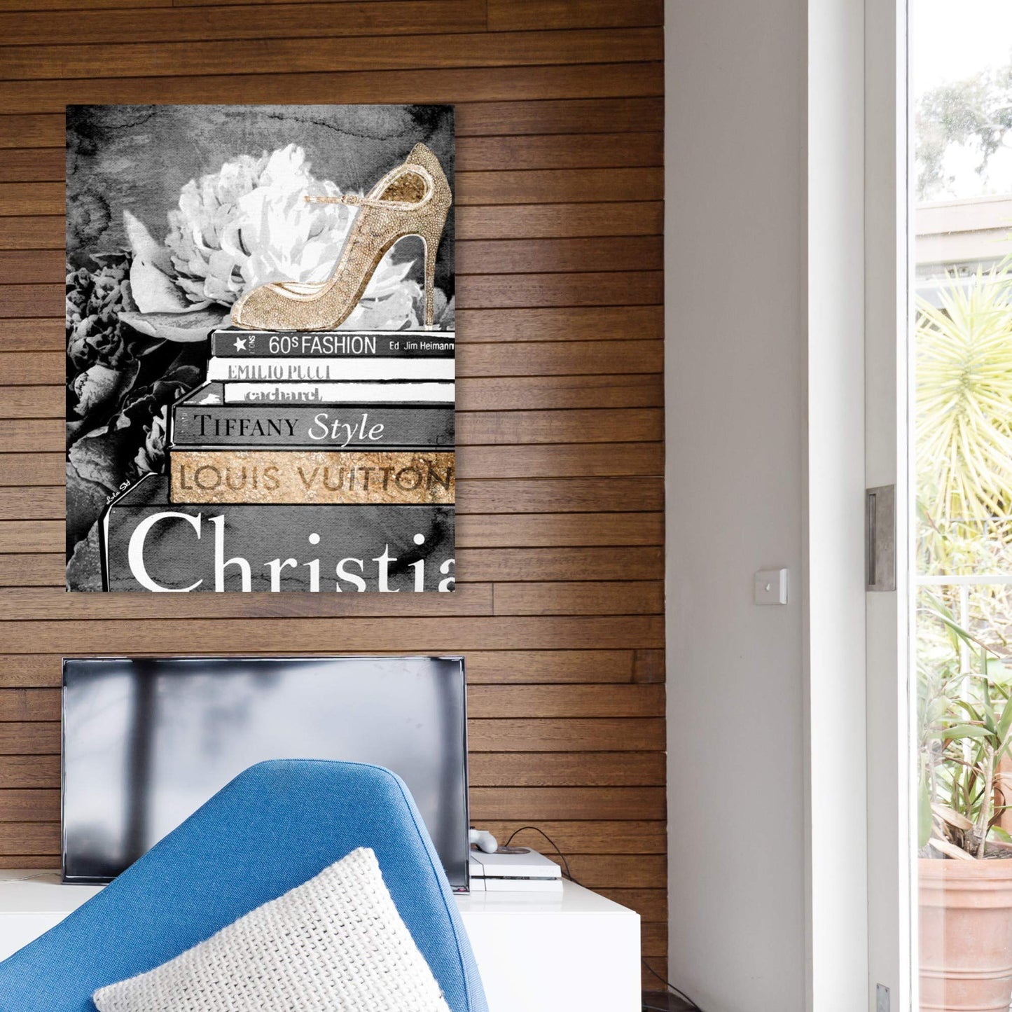 The Oliver Gal Artist Co. Fashion and Glam Wall Art Canvas Prints Mind' Home Décor, 20" x 24", Gray, Gold