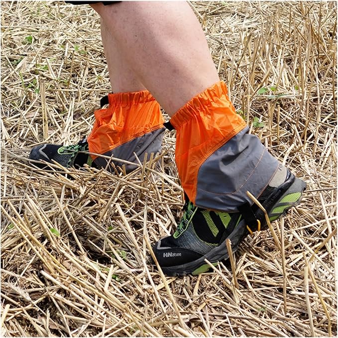 Short Leg Gaiters,Shoe Covers,Hiking Gaiters,Lightweight and Adjustable, Available in All Seasons,Waterproof,for Men and Women Hiking, Mountaineering,Walking, Hunting