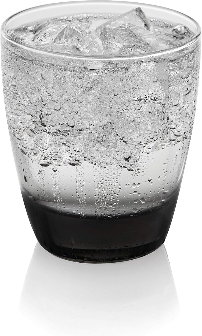 Libbey Classic Rocks and Tumbler Glass Cups Set, Elegant Mixed Drink Glasses Set with Modern Clean Lines, Dishwasher Safe Drinkware Set of 16