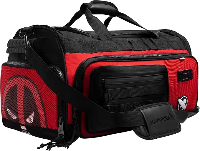 Hayabusa Marvel Hero Elite Deadpool Gym Bag Officially Licensed - 50 Liters