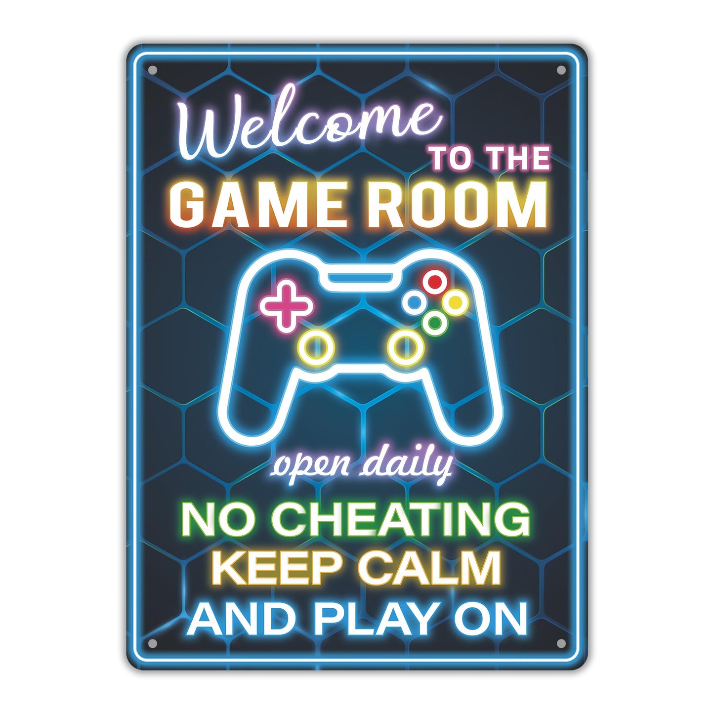 Welcome to the Game Room Neon Sign - Game decor for boys room,Perfect Gamer Gift for Son, Friends, Game Lover（11 * 8inches，Rope included）