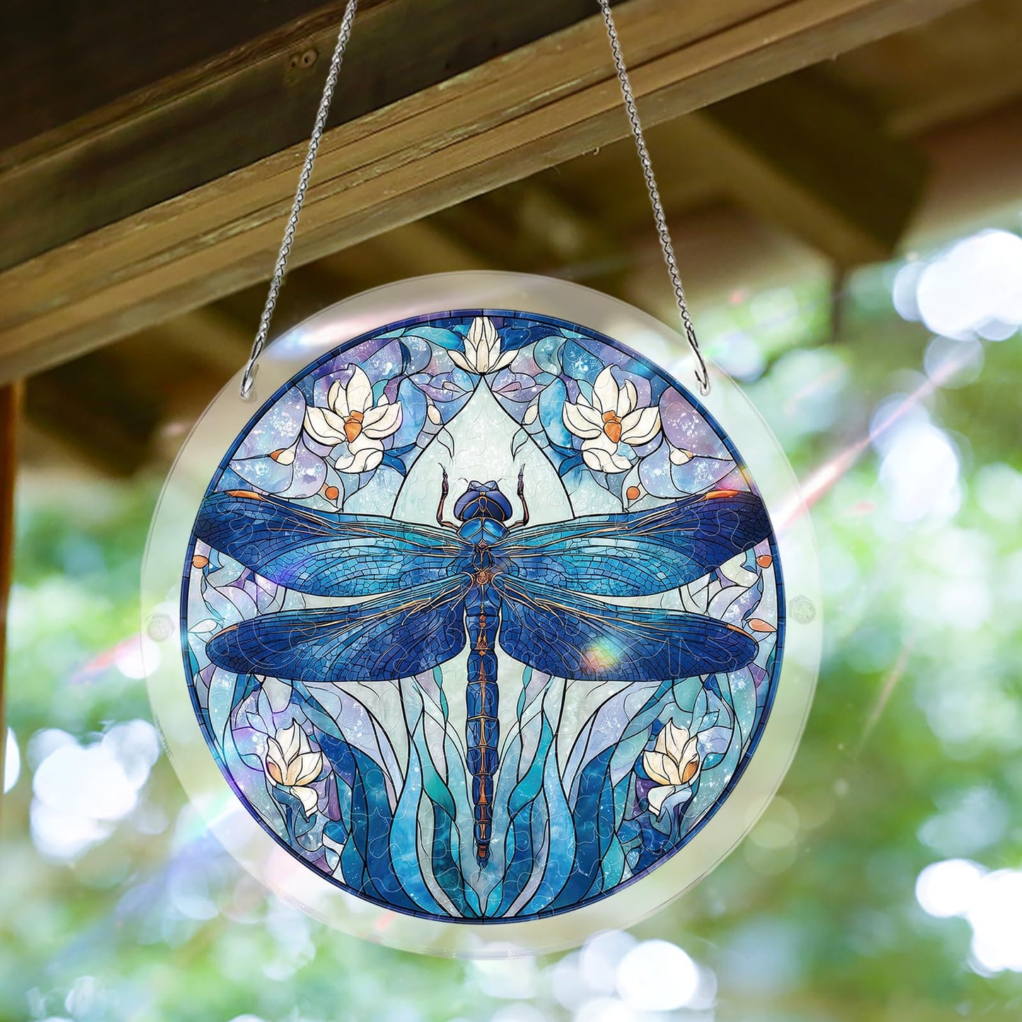 Acrylic Jigsaw Puzzle Suncatcher | 83 Pieces Acrylic Puzzles Suncatchers for Windows Hanging | Stained Glass Window Puzzle Sun Catcher for Adult | Aesthetic DIY Arts & Crafts for Home Decor