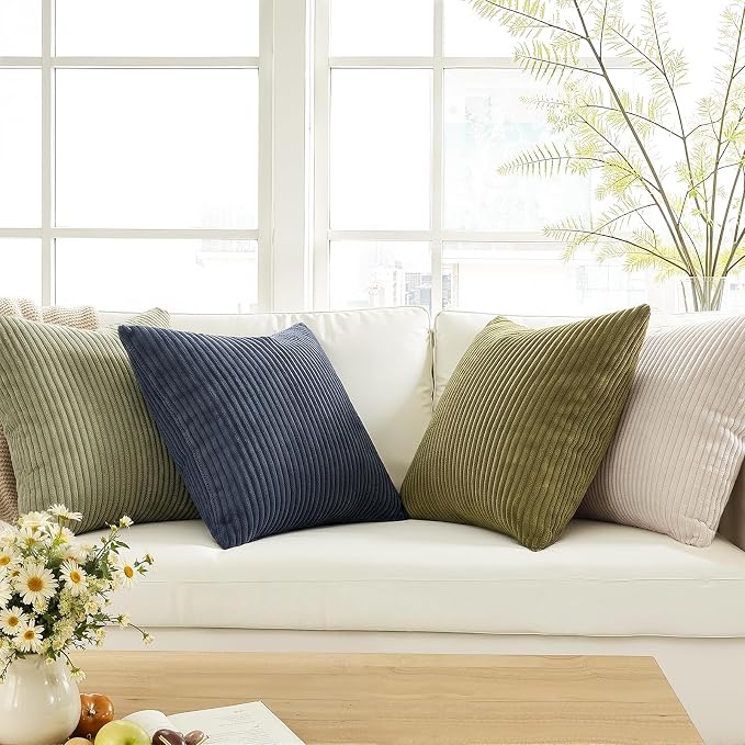 Topfinel Summer Pillow Covers 16x16 Pack of 4 Decorative 16x16 Inch Velvet Boho Pillow Covers Muted Teal for Bed Accent Modern Pillowcase Sofa Livingroom Home Decor