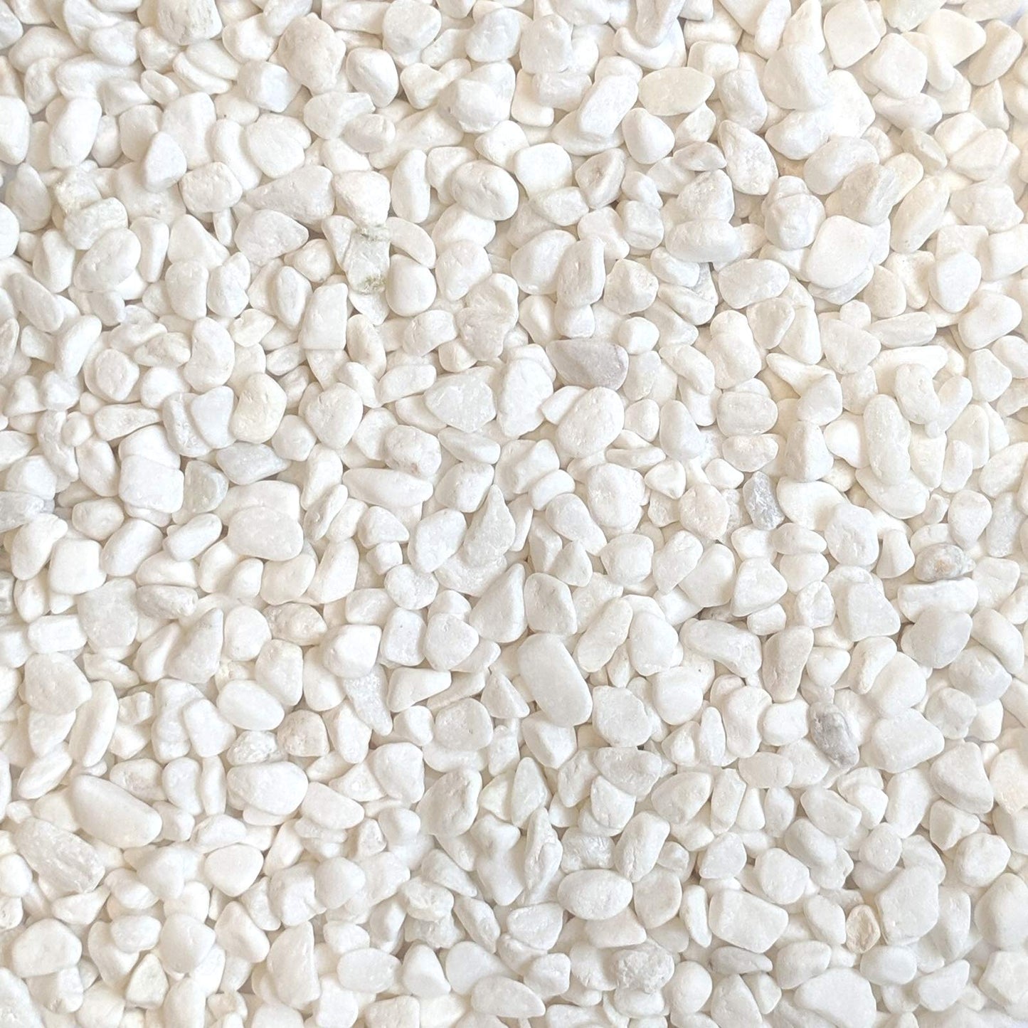 Midwest Hearth Decorative White Bean Pebbles 1/5" Size (10-lb Bag)