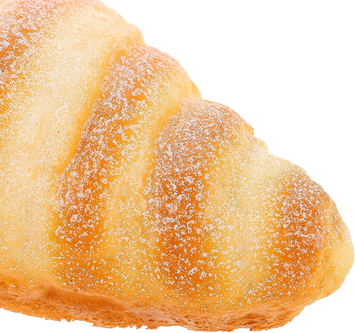 3pcs Set, Realistic Fake Bread Loaves Lifelike Simulated Croissant Models for Photography, Bakery Display, and Kitchen