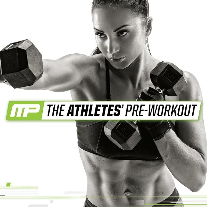Muscle Pharm Assault Energy & Strength Pre Workout Powder for Men & Women with Beta Alanine, Caffeine, Creatine & Betaine Anhydrous, Pre-Workout Supplements, 30 Servings, Hwachae Melon Flavor