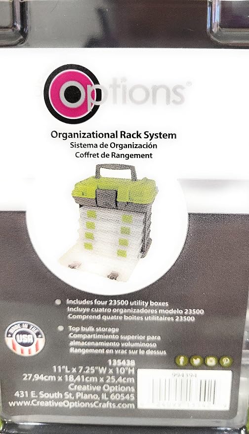 Creative Options Grab'n'Go Rack System, Small