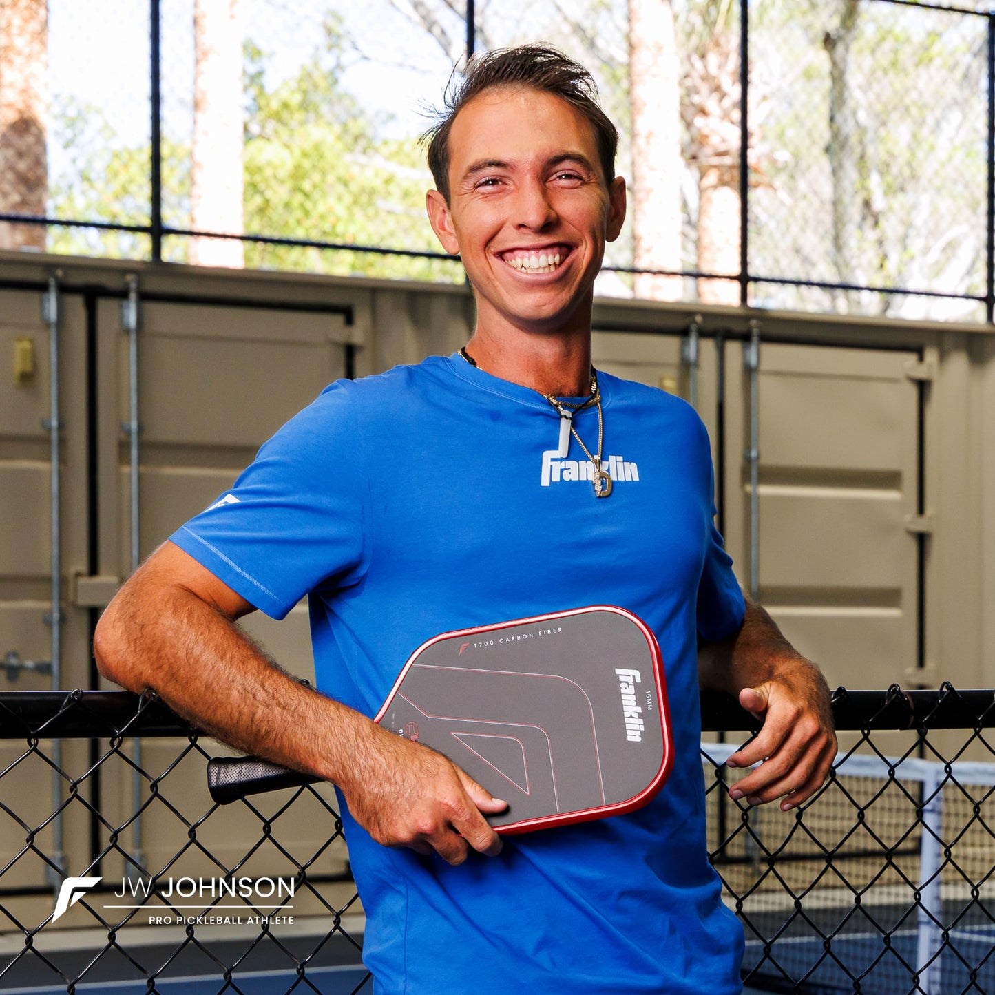 Franklin Sports PRO Pickleball Paddles – C45 Carbon Fiber Series - Official USAP + UPA Approved – Pro Player Design, Dynasty 16MM RED