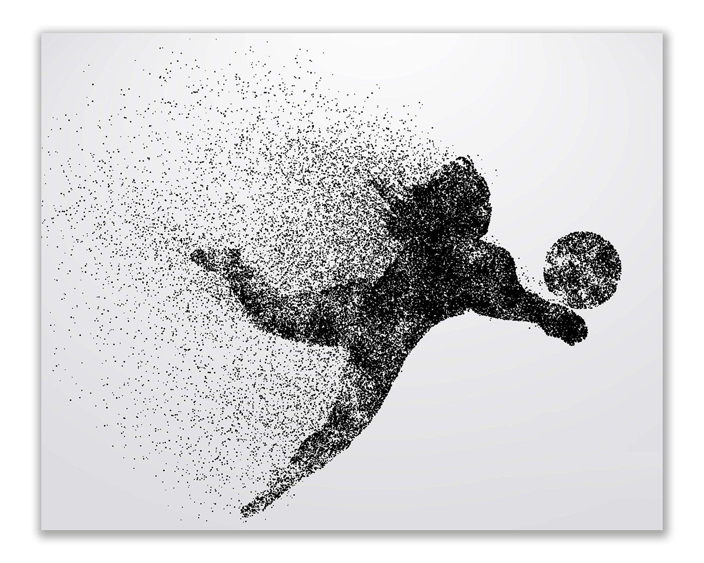 Summit Designs Volleyball Wall Art Prints - Silhouette – Set of 4 (8x10) Poster Photos Prints - Bedroom - Man Cave