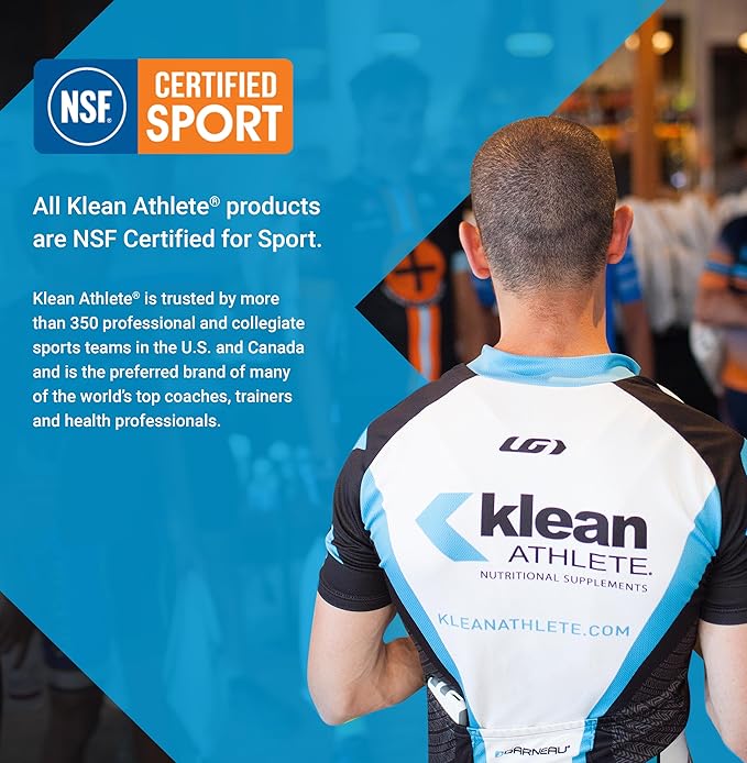 Klean Athlete Klean Isolate | Whey Protein Isolate to Enhance Daily Protein and Amino Acid Intake for Muscle Integrity* | NSF Certified for Sport | 18 Ounces | Natural Strawberry Flavor