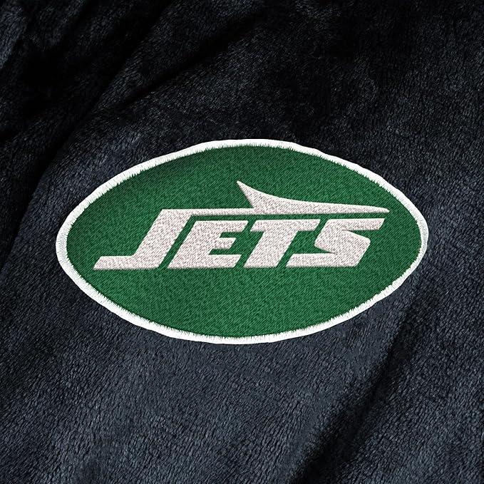 NFL Adult Unisex Silk Touch Bathrobe, Officially Licensed Loungewear, Soft Plush Polyester