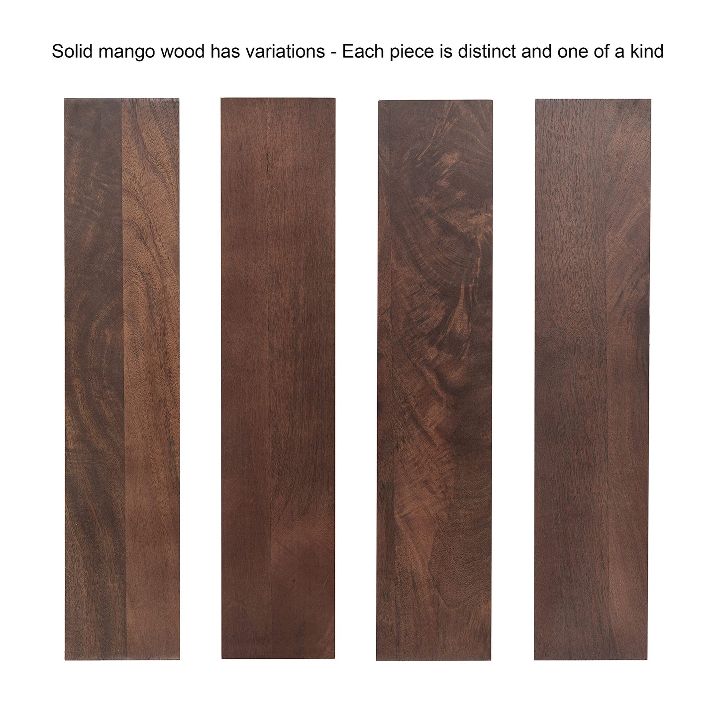 Kate and Laurel Dahl Transitional Rectangular Coffee Table; 36 x 20 x 18; Walnut Brown; Modern Rectangle Living Room Table with Solid Mango Wood Construction and Extra Underlying Storage