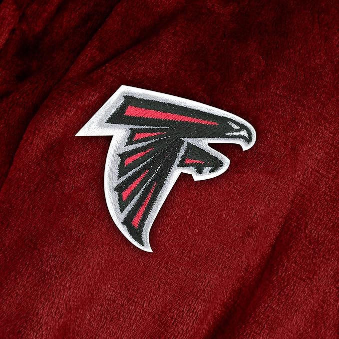 NFL Adult Unisex Silk Touch Bathrobe, Officially Licensed Loungewear, Soft Plush Polyester