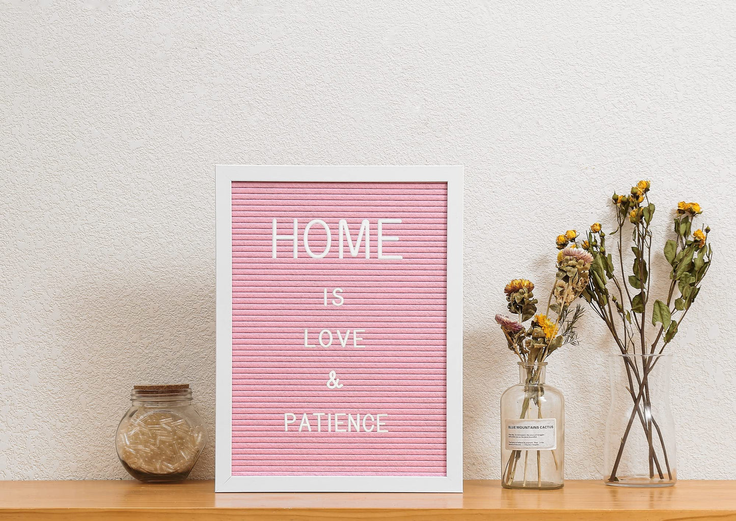 G GAMIT Felt Letter Board White Frame - 12x16 Baby Announcement Sign &Message Board Board with Big letters&Stand