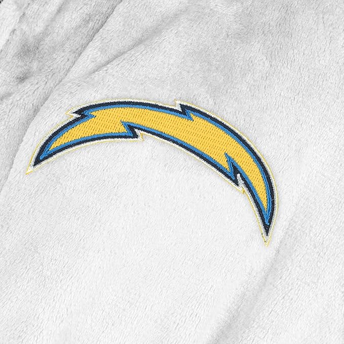 NFL Adult Unisex Silk Touch Bathrobe, Officially Licensed Loungewear, Soft Plush Polyester