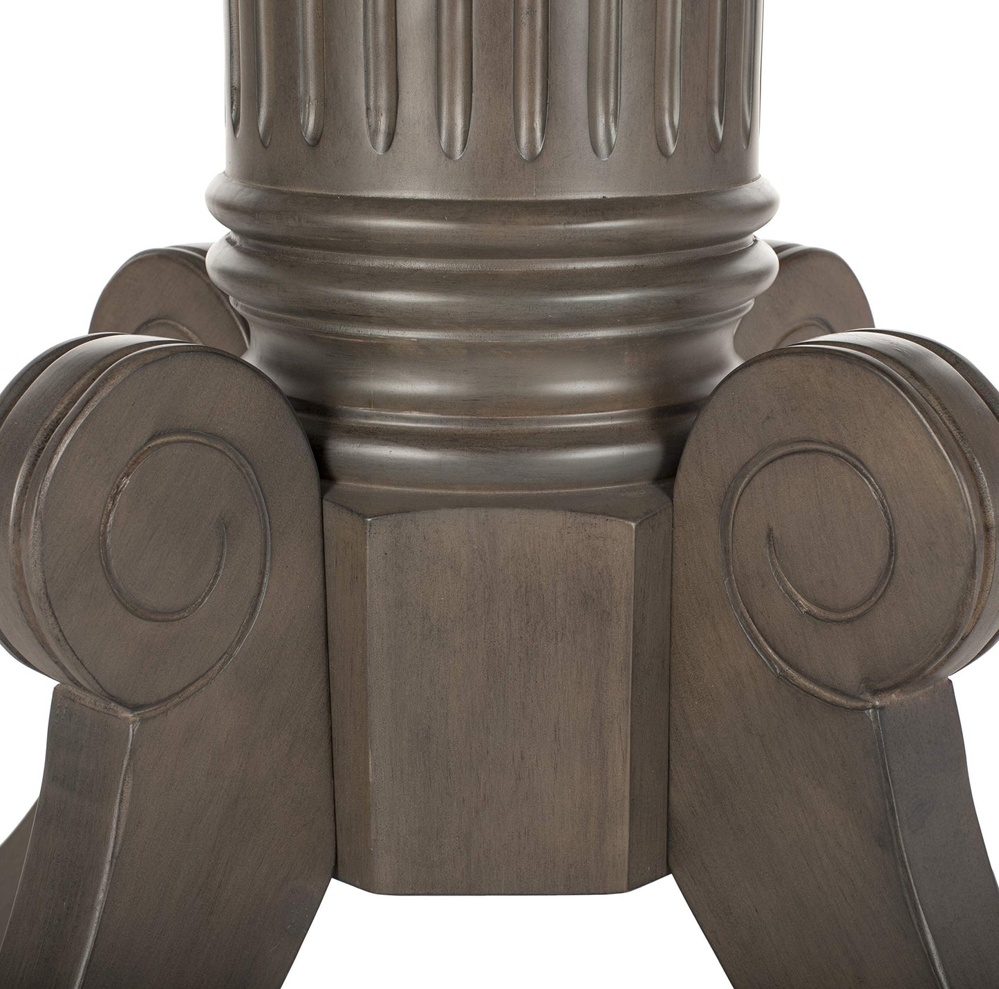 Safavieh Home Forest Traditional Grey Wash Drop Leaf Dining Table