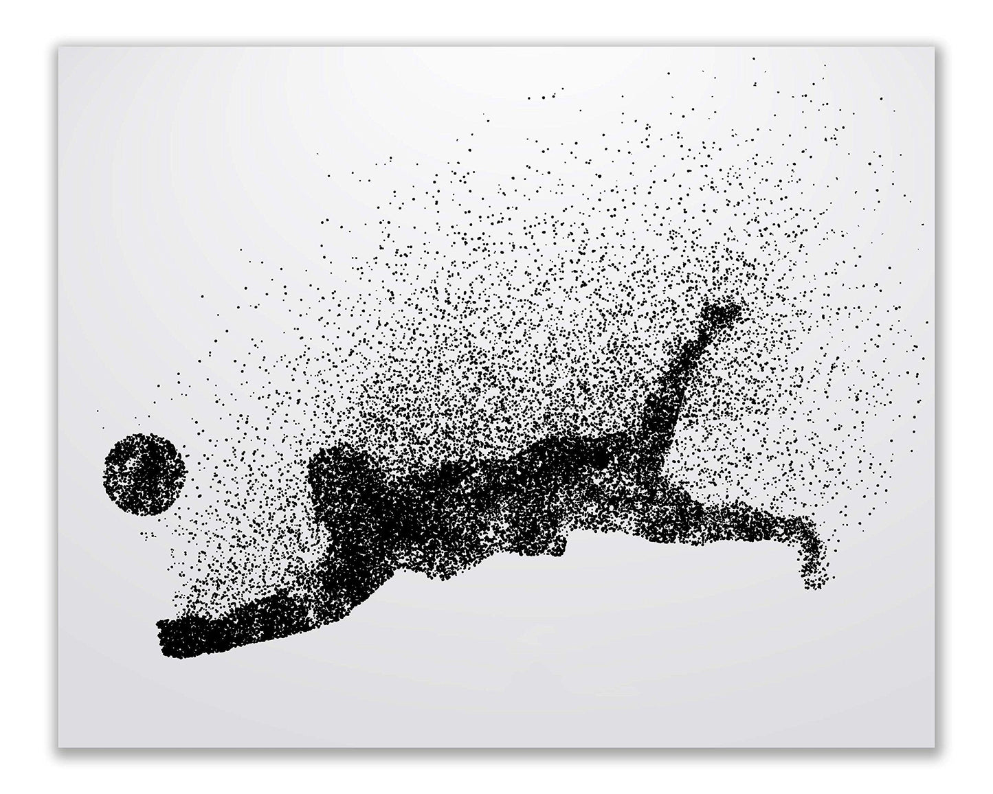 Summit Designs Volleyball Wall Art Prints - Silhouette – Set of 4 (8x10) Poster Photos Prints - Bedroom - Man Cave