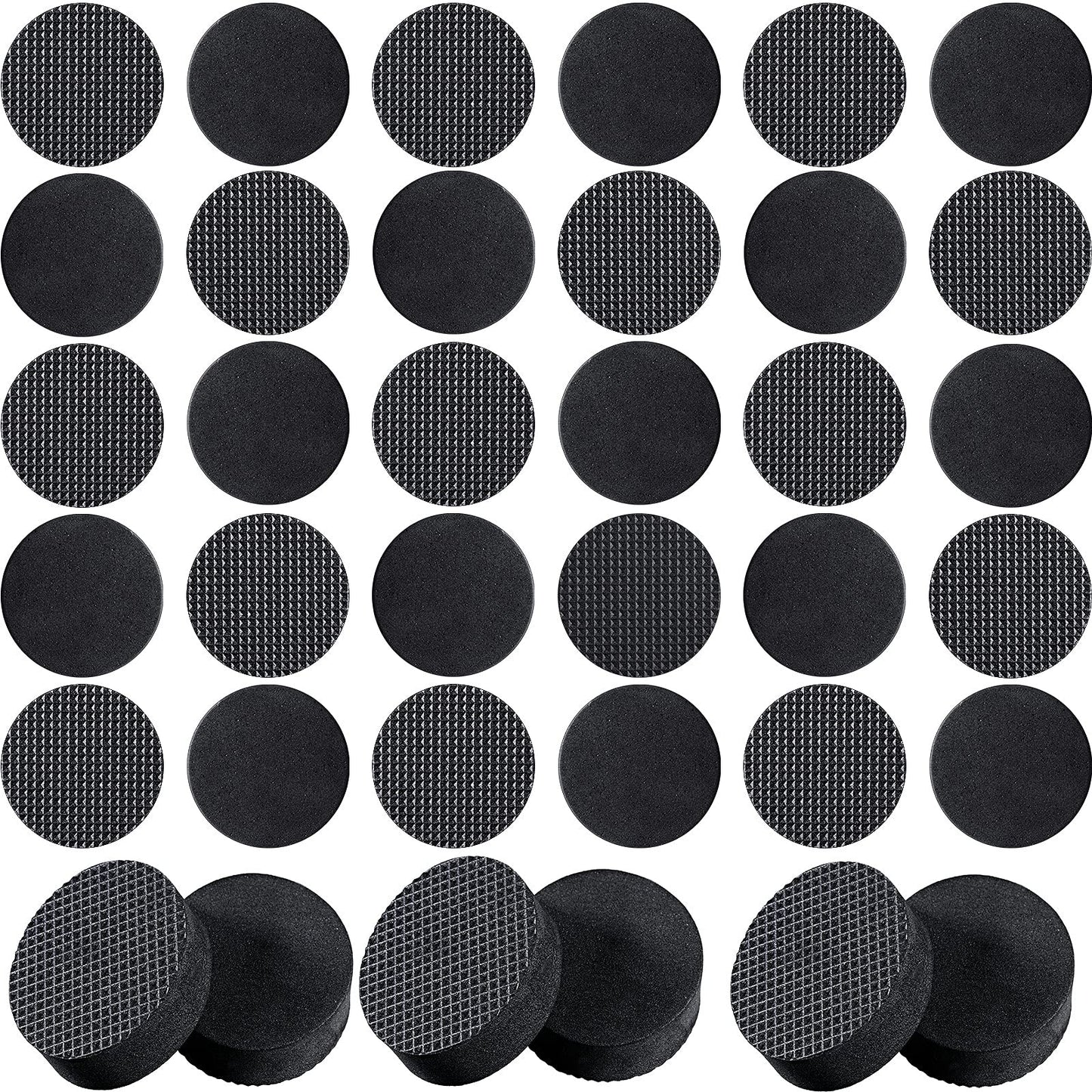 Geiserailie 30 Pcs Plant Pot Invisible Feet Risers - EVA Nonslip Gardening Pads for Flower Pots, Indoor, Outdoor, Patio, Deck, Garden, Greenhouse