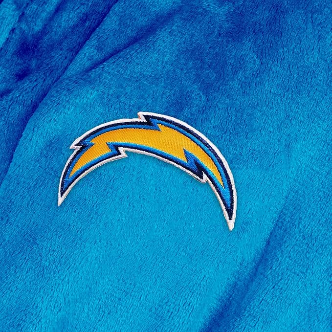 NFL Adult Unisex Silk Touch Bathrobe, Officially Licensed Loungewear, Soft Plush Polyester