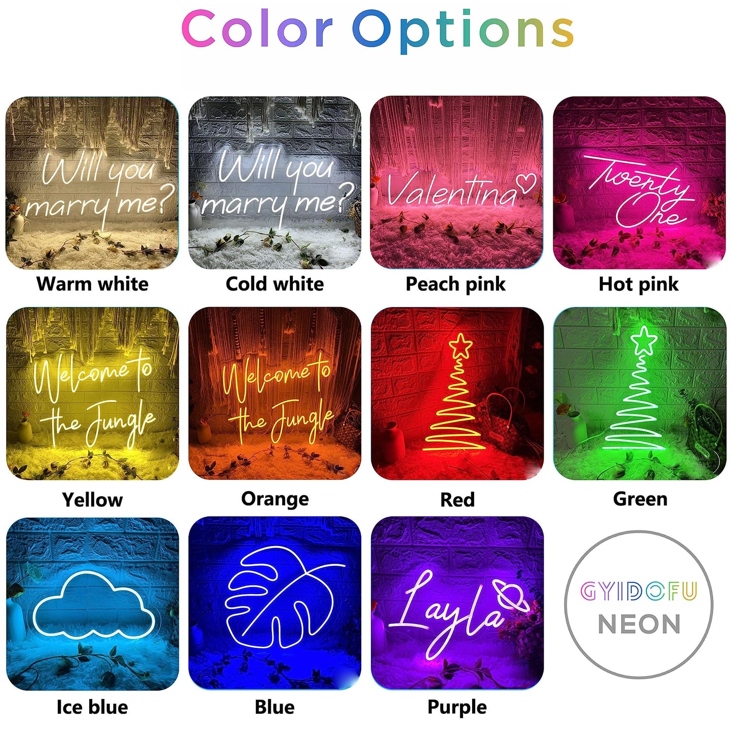 LC Sign Custom Neon Sign, LED Name Signs Customizable for Wedding Events Prom, Personalized Led Neon Light Gifts for Bedroom Wall Decor, Office Coffee Bar Shop Business Signs