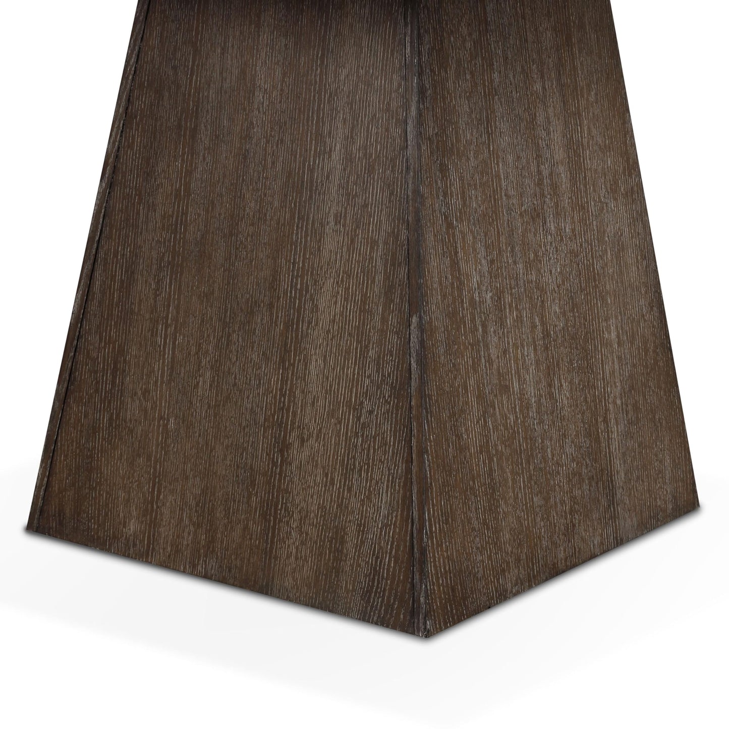 Furniture of America Rafferty Modern Solid Wood 54-inch Square Counter Height Dining Table with Genuine White Marble Tabletop and Tapered Pedestal Base, for Home Kitchen, Living Room, Dark Walnut