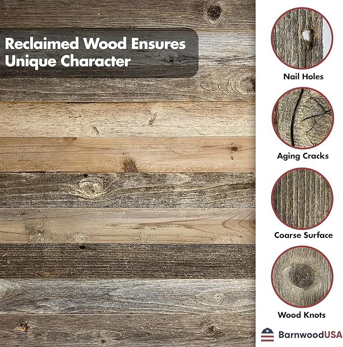 BARNWOODUSA Throw Blanket Ladder – Fully Assembled Reclaimed Wood – Rustic Decorative Ladder for Towels, Quilts, & More – Perfect Decor for Bathroom, Porch, or Living Room,3-foot Slate Blue